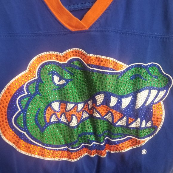 bedazzled UF Gators women's XL short sleeve jersey - Picture 5 of 10